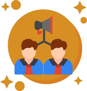 iş simgesi vektör illüstrasyonu