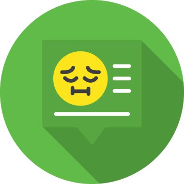 üzgün emoji simgesi simgesi - özet biçimi