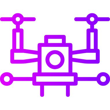 İHA. Web simgesi basit illüstrasyon