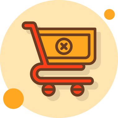 Alışveriş arabası. Basit tasarım