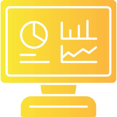 analitik grafik çizelgesi simgesi - taslak biçimi
