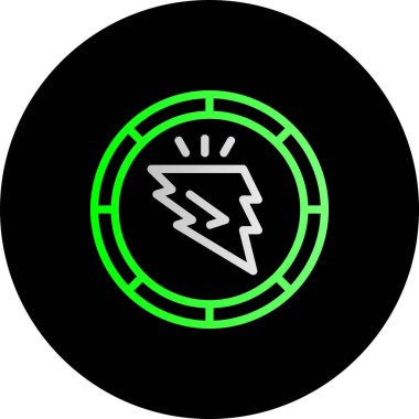 Uygulamanız için vektör illüstrasyonu, simge