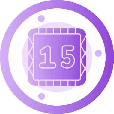 15. yıldönümü simgesi