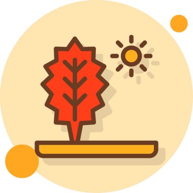 Vektör Ağacı Simgesi illüstrasyonu