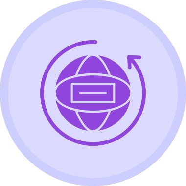 küresel ağ. Basit resimleme