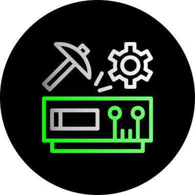 Vektör ayarı Simge illüstrasyonu