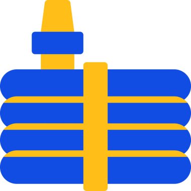 kutu teslim paketi simgesi Doldurulmuş dış hat biçimi