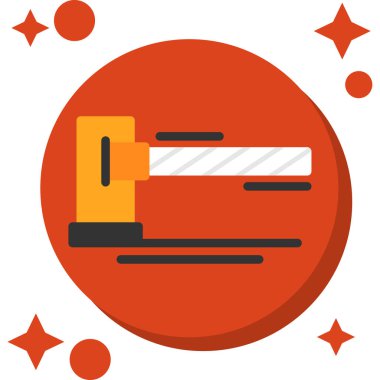 Modern simgenin vektör illüstrasyonu