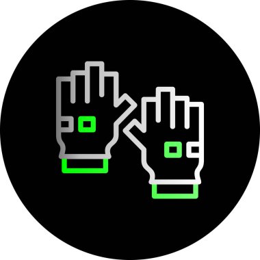 el simgesi vektör illüstrasyonu