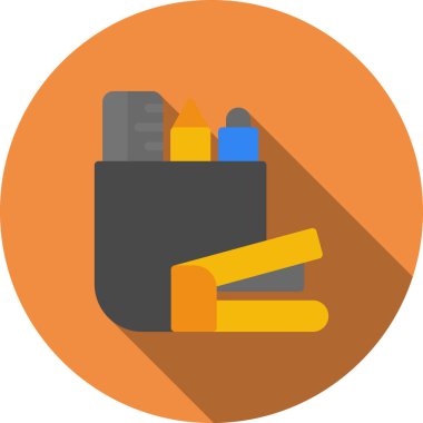 Kitap. Web simgesi basit illüstrasyon