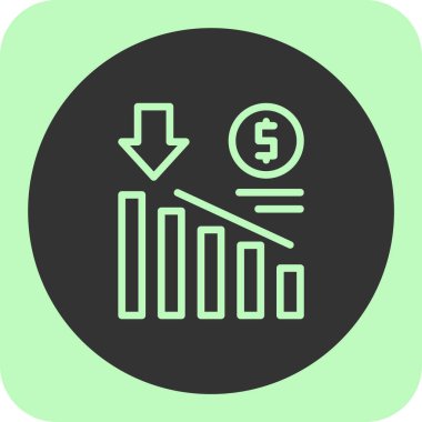 modayla izole edilmiş arkaplan simgesi