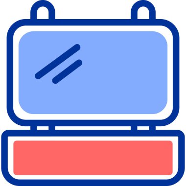 Bilgisayar. Web simgesi basit illüstrasyon