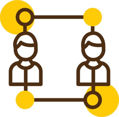 ağ simgesi modern vektör illüstrasyonu