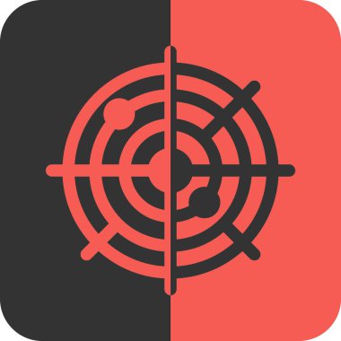 Siyah arkaplanı olan bir yapbozun vektör simgesi