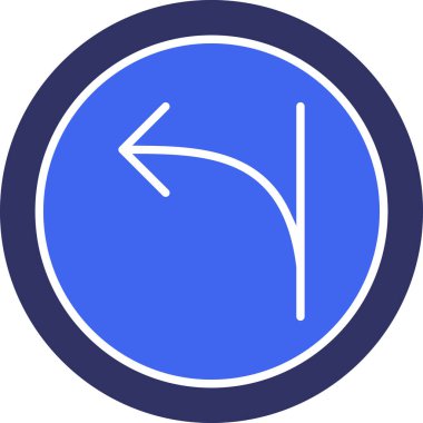 Ok. Web simgesi basit illüstrasyon