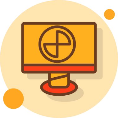 Seo simgesinin vektör illüstrasyonu