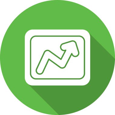 Modern yol simgesinin vektör illüstrasyonu