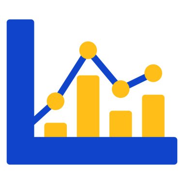 Grafik simgesi. vektör çizim