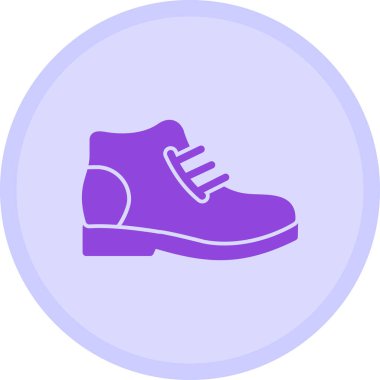 vector illustration of modern shoes icon