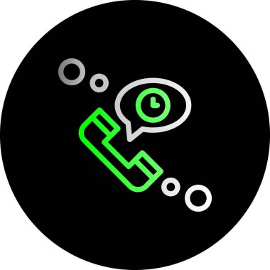 vektör sohbet simgesi