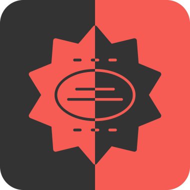 Modern ve renkli bir ağ simgesinin vektör çizimi