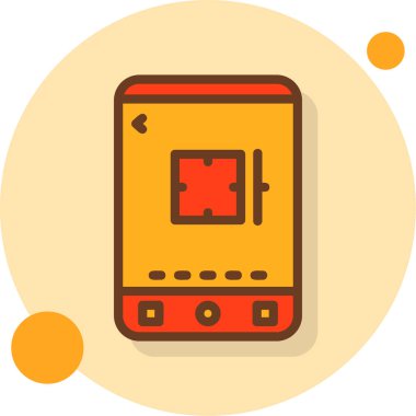 - Telefon. Web simgesi basit tasarım