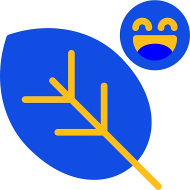 Bir ağaç simgesinin vektör illüstrasyonu