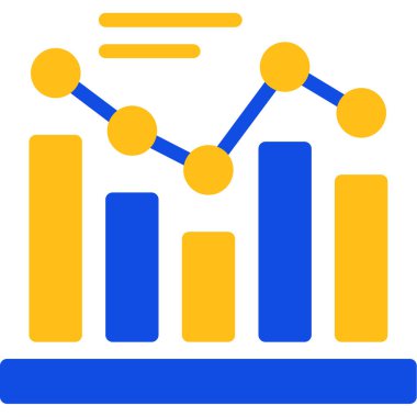 Grafik grafik vektör simgesi