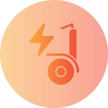 Güç. Web simgesi basit illüstrasyon