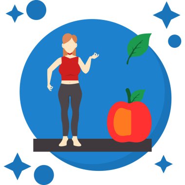 yoga mat olan kadın