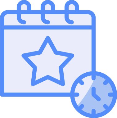 Takvim. Web simgesi basit illüstrasyon