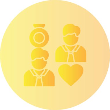 İnsan simgesinin vektör illüstrasyonu