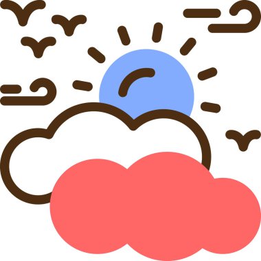 güneş web simgesi basit tasarım