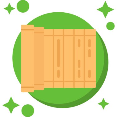 Fıçı bira fıçısı simgesi düz stil