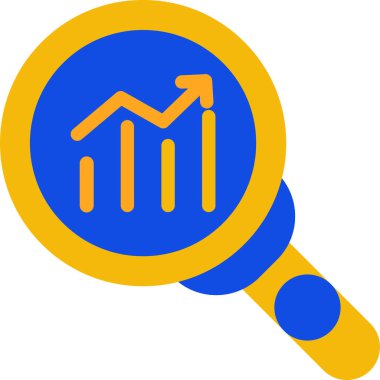 Arama simgesi, vektör illüstrasyonu