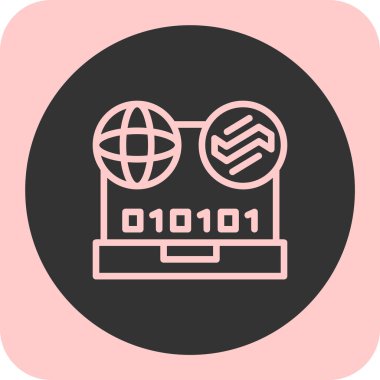 Modern teknoloji konseptinin illüstrasyon vektörü.