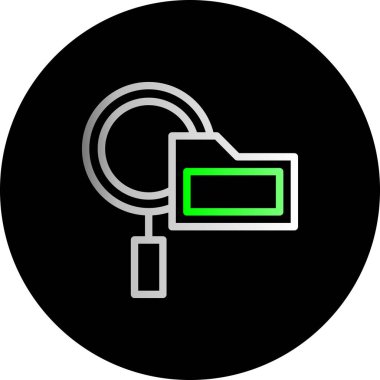 seo modern simgesinin vektör illüstrasyonu