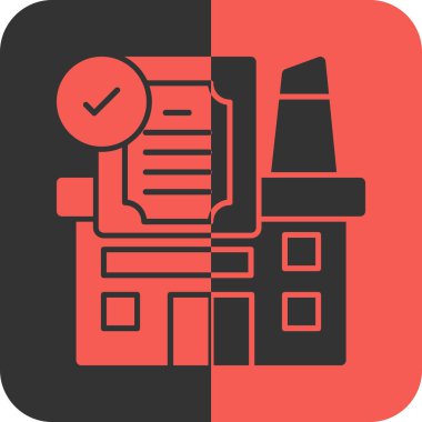 Modern simgenin vektör illüstrasyonu