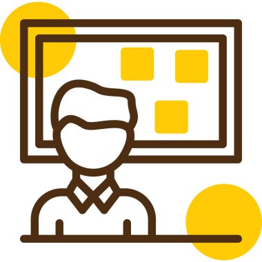 video simgesi vektör illüstrasyonu