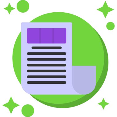 Kitap. Web simgesi vektör illüstrasyonu