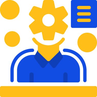 Bir kadının vektör illüstrasyonu