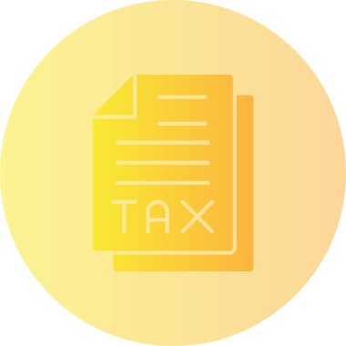 Vergi Dosyası vektör illüstrasyonu