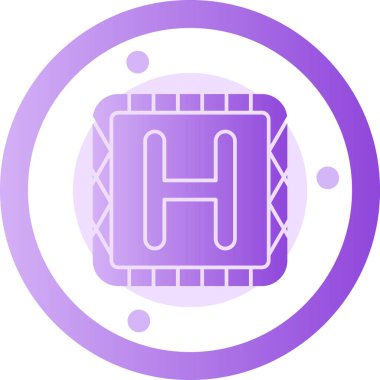 Modern bir simgenin vektör illüstrasyonu