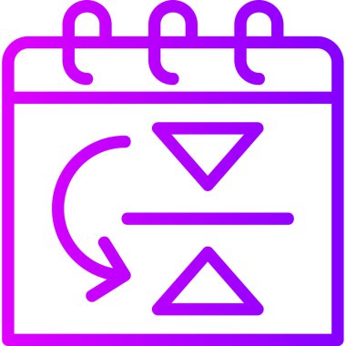 Ok. Web simgesi basit illüstrasyon