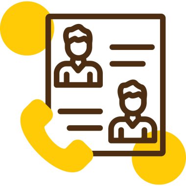 Çağrı. Web simgesi basit illüstrasyon