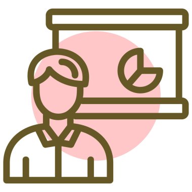 Maskeli bir adamın vektör çizimi