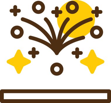 Noel süslemesi. Basit resimleme