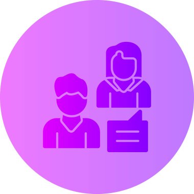 İnsan simgesinin vektör illüstrasyonu