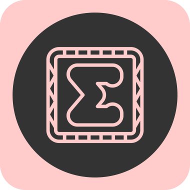 güzel sol yön vektör çizgisi simgesi