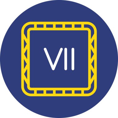 Bir takvim simgesinin vektör illüstrasyonu